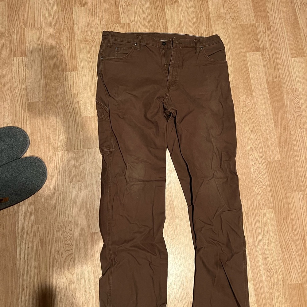 Dickies Men's Dark Brown Cargo Pants